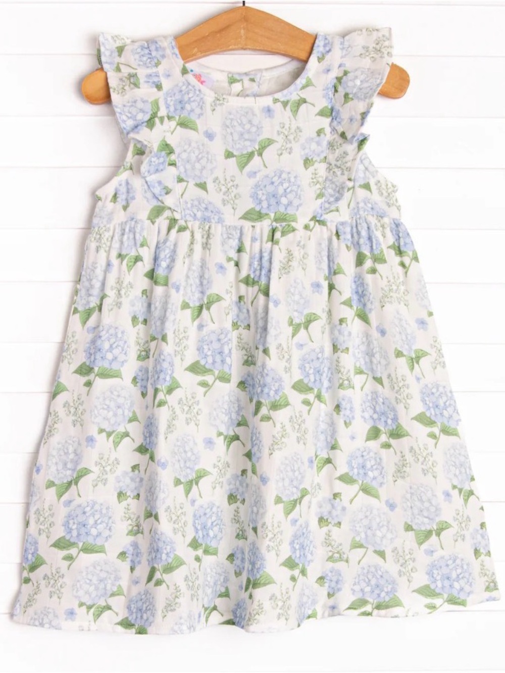 Stitchy Fish Hydrangea Dress